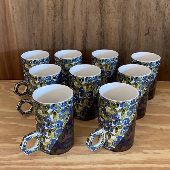 Anthropologie Other - Anthropologie coffee mug set 9